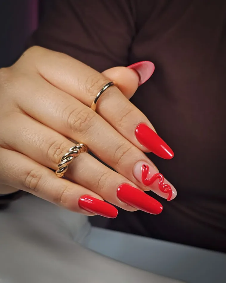 Trabajo real de diseño de uñas 6